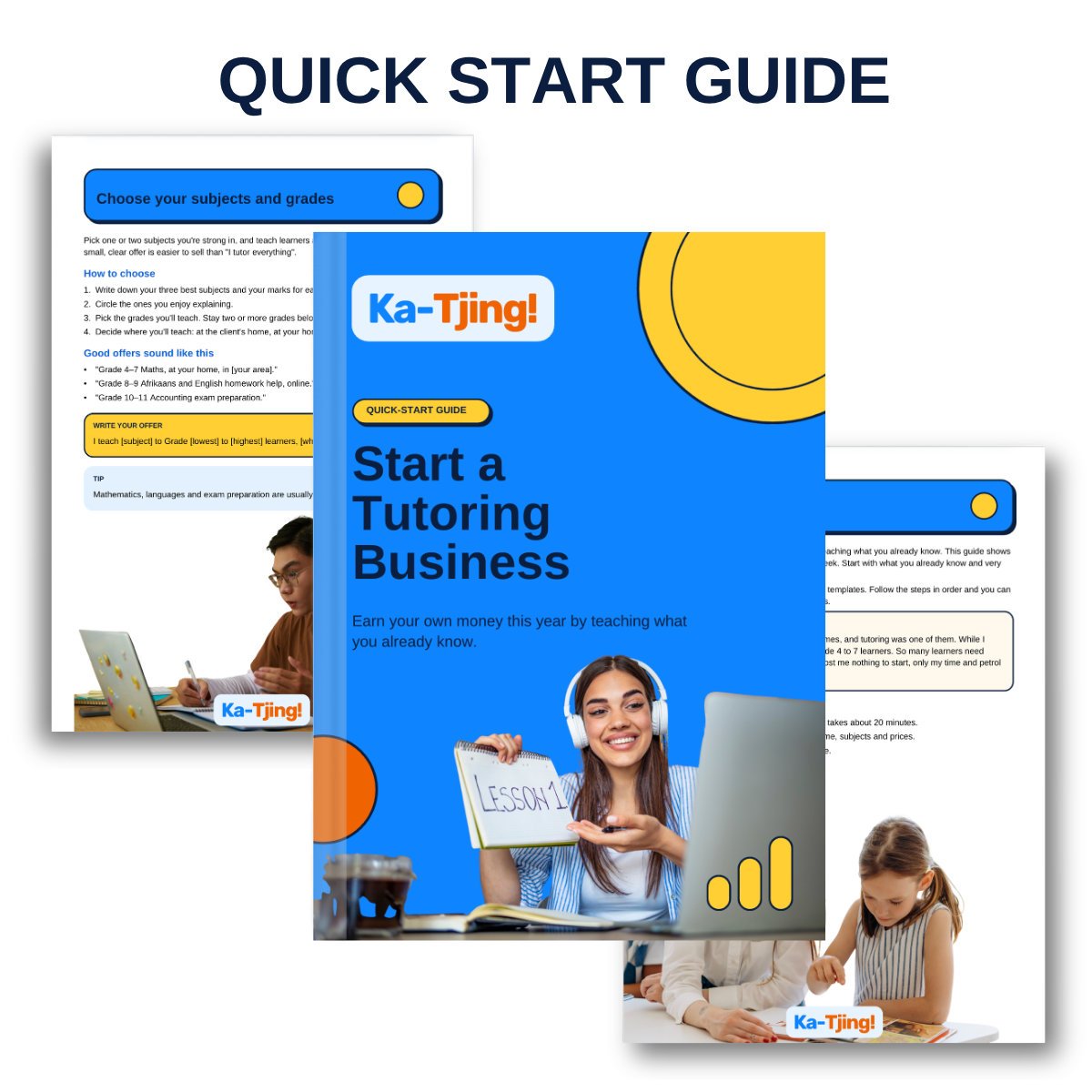 Ka-Tjing! Tutoring Starter Kit